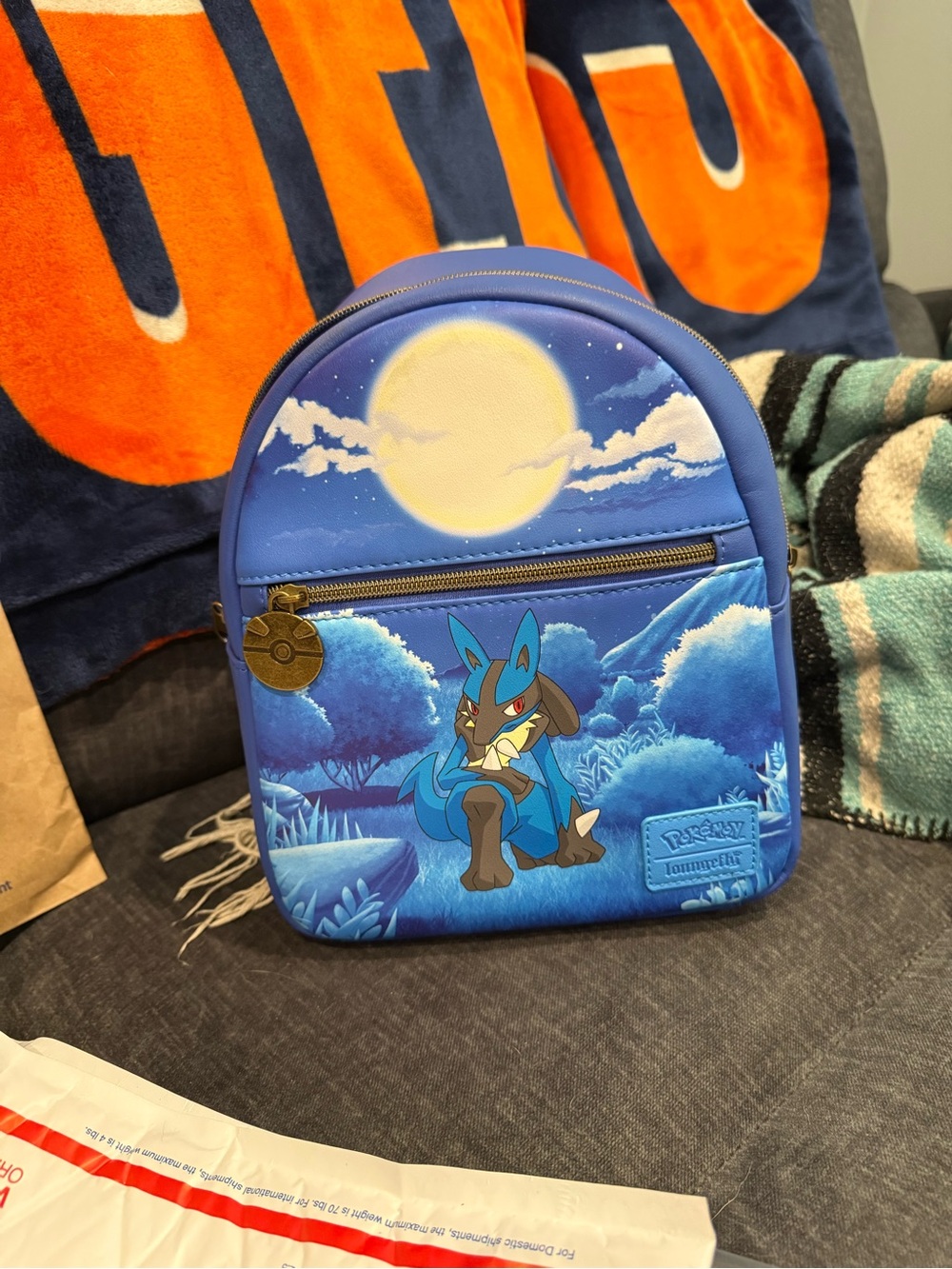 Loungefly Pokémon Lucario Mini Backpack
